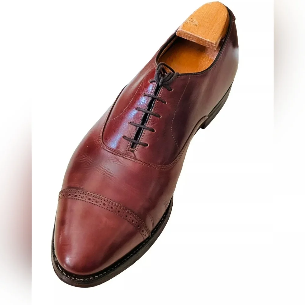 Alden Brown Leather Oxfords